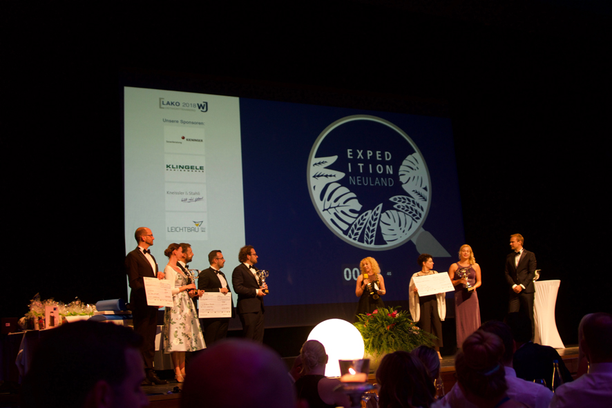 Auch die Landespreise der WJ Baden-Württemberg wurden im Rahmen das Gala-Abends verliehen